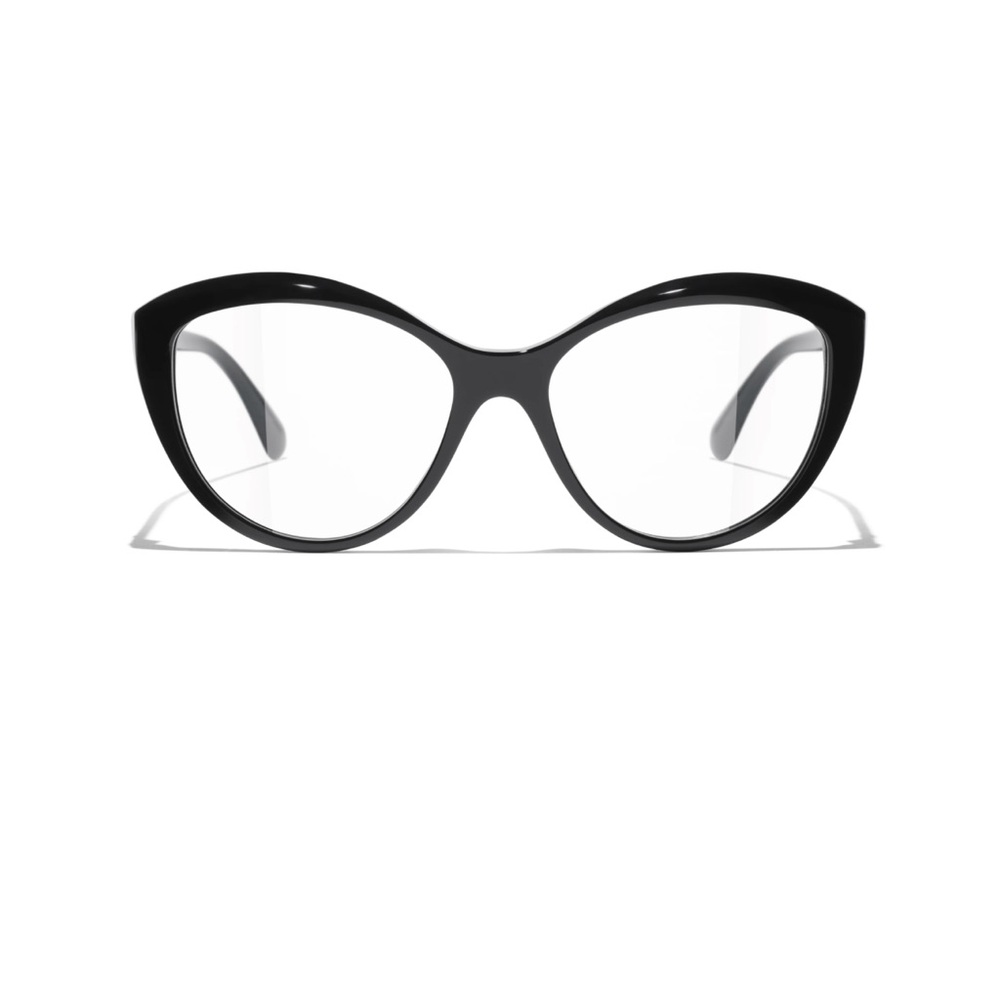 Channel Cat Eye Eyeglasses (blue light)